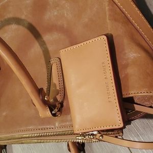New tan over shoulder or hand bag